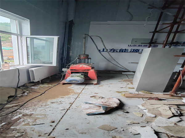 山丹地基基础下沉墙体裂缝加固注浆顶升施工